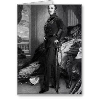 Prince Albert, after the painting of 1859 Cards