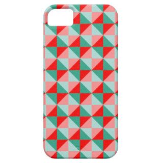 Abstract square and triangle pattern iPhone 5 cover