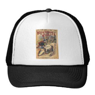 White Horse   Western Dime Novel   Vintage Hats