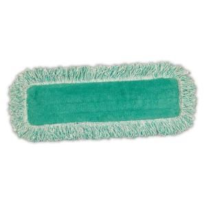 Rubbermaid Commercial Products 18 in. Standard Microfiber Dust Mop with Fringe (Case of 12) RCP Q408 GRE