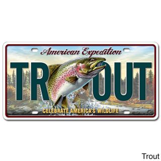 American Expedition License Plate