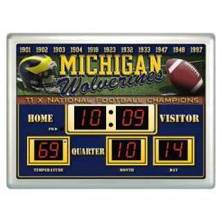 Team Sports America Michigan Scoreboard Clock