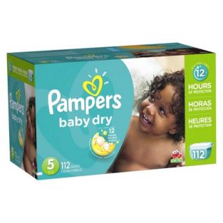 Pampers Baby Dry Diapers Giant Pack   Size 5 (112 Count)