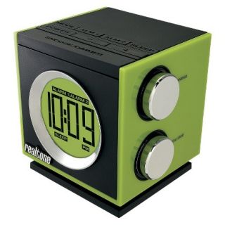 SDI Technologies Retro Dual Alarm Clock Radio   Green (RT205Q)