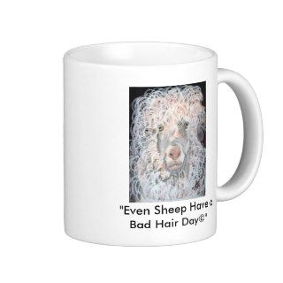 302010badhairday,  "Even Sheep Have a Bad HairCoffee Mug