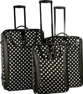 3pcs Small Polka Dots Luggage Set 