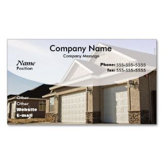 New House Construction Business Card