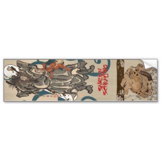 Samurai Schralping Bumper Stickers