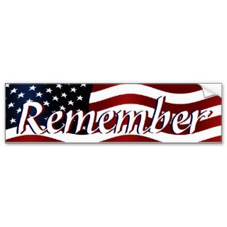 Remember America Bumper Sticker