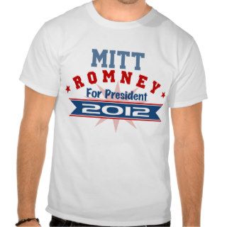 Mitt Romney 2012 Tshirt