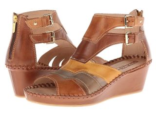 Pikolinos Margarita 943 7613 Womens Wedge Shoes (Tan)