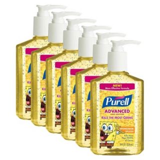 Purell Advanced Hand Sanitizer SpongeBob Splash   8 oz (6 Pack)