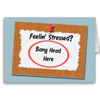 Administrative Professional Funny Bang Head Card