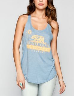 Staying Here Womens Tank Blue In Sizes Medium, X Small, Small, Large