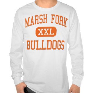 Marsh Fork   Bulldogs   High   Naoma West Virginia Shirt