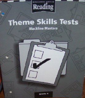 Houghton Mifflin Reading The Nation's Choice Theme Skills Test Blackline Master Grade 4 HOUGHTON MIFFLIN 9780618126552 Books