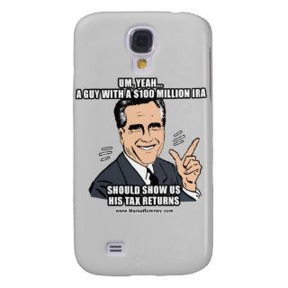 A GUY WITH A 100 MILLION DOLLAR IRA SHOULD SHOW US SAMSUNG GALAXY S4 COVERS