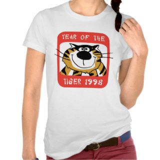 Chinese Year of The Tiger 1998 T Shirt