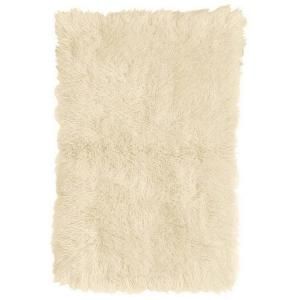Home Decorators Collection Standard Flokati White 5 ft. x 8 ft. Area Rug 7446535410
