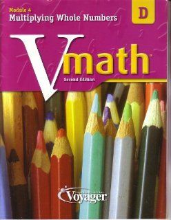 VMath Subtracting Whole Numbers (Module 3, Vol D) Second Edition Voyager Expanded Learning 9781416861201 Books