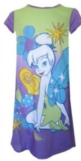 Disney Fairies Smiling Tinkerbell Cap Sleeve Nightgown for girls (7/8) Clothing