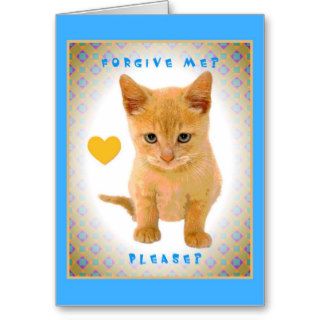 Forgive me? Please? Cards