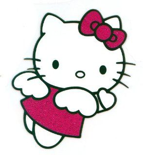 Hello Kitty angel wings hot pink bow & dress Iron On Transfer for T Shirt ~ Sanrio  Other Products  
