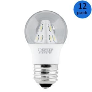 Feit Electric 25W Equivalent Soft White (3000K) A15 Clear LED Light Bulb (12 Pack) BPA15/CL/LED/RP/12