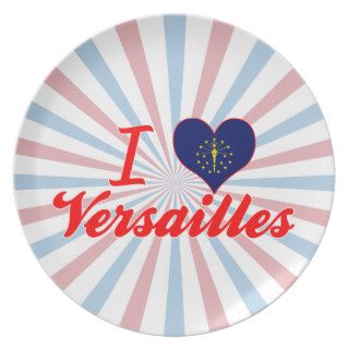 I Love Versailles, Indiana Plate