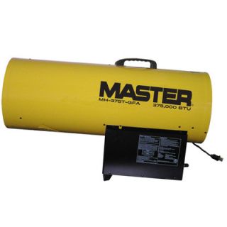 Master 375,000 BTU Forced Air Utility Propane Space Heater with Thermostat MH