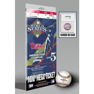 BSS   2008 World Series Mini Mega Ticket   Philadelphia Phillies 