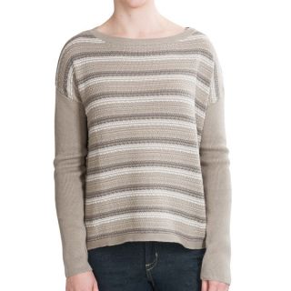 Woolrich Arcana Sweater   Boat Neck (For Women)   BRITISH TAN (L )
