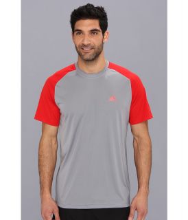 adidas Climacore S/S Tee Mens T Shirt (Gray)