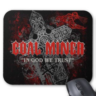 IN GOD WE TRUST MOUSE PADS