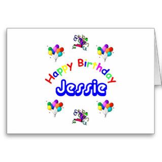 Jessie Birthday Greeting Card