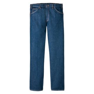 Dickies Mens Regular Fit 5 Pocket Jean   Indigo Blue 42x30