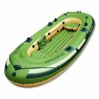 Bestway Voyager 500 Inflatable Boat  Open Water Inflatable Rafts  Sports & Outdoors