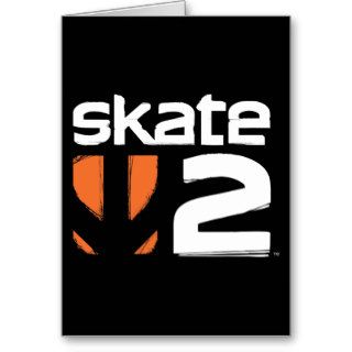 EA Games Skate 2 Alt Logo Greeting Card