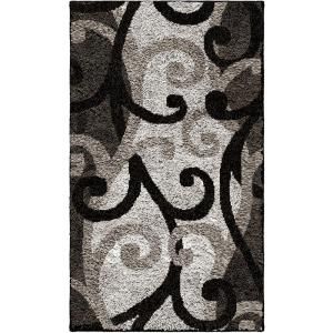 Orian Rugs Spirit Black 1 ft. 11 in. x 3 ft. 3 in. Accent Rug 272864
