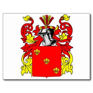Nunez Coat of Arms Post Cards