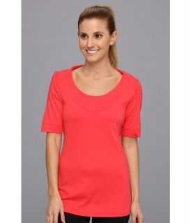 FIG Clothing Kona Top Womens Short Sleeve Pullover (Red)