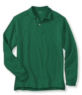 Premium Double L Polo, Traditional Fit Long Sleeve Tall