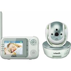 Vtech Safe & Sound Pan & Tilt Full Color Video Baby Monitor   VM333