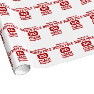 Property of the North Pole Wrapping Paper