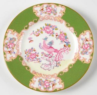 Minton Cockatrice Green (Smooth,Wreath Bckstmp) Bread & Butter Plate, Fine China