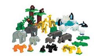 LEGO DUPLO Wildtiere Set 9214   121 Elemente für Kinder ab 2 Jahren Spielzeug