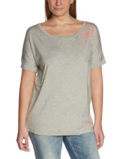 ESPRIT SPORTS Damen T Shirt 122ES1K037, Gr. 42 (XL), Schwarz (black 001), Plus Size / Übergröße Bekleidung
