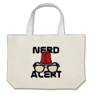 Nerd Alert Tote Bags