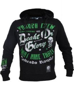 Yakuza Herren Sweat Hoodie Sweatshirt Pullover HOB 125 schwarz, FarbeSchwarz;GrößeXXL Bekleidung