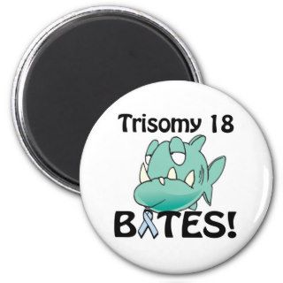 Trisomy 18 BITES Fridge Magnets